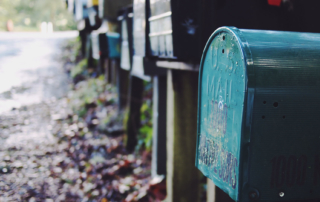 Regular ol' mailboxes