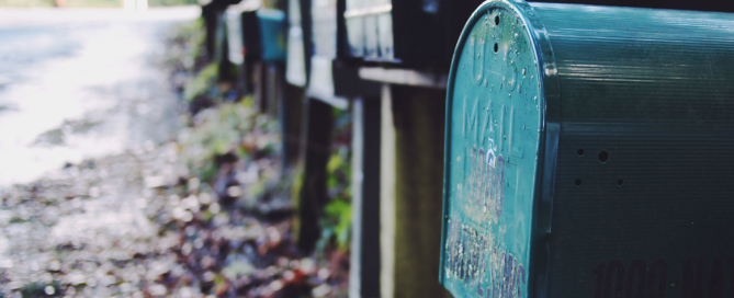 Regular ol' mailboxes