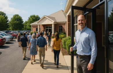 The Visitor return rate is killing churches