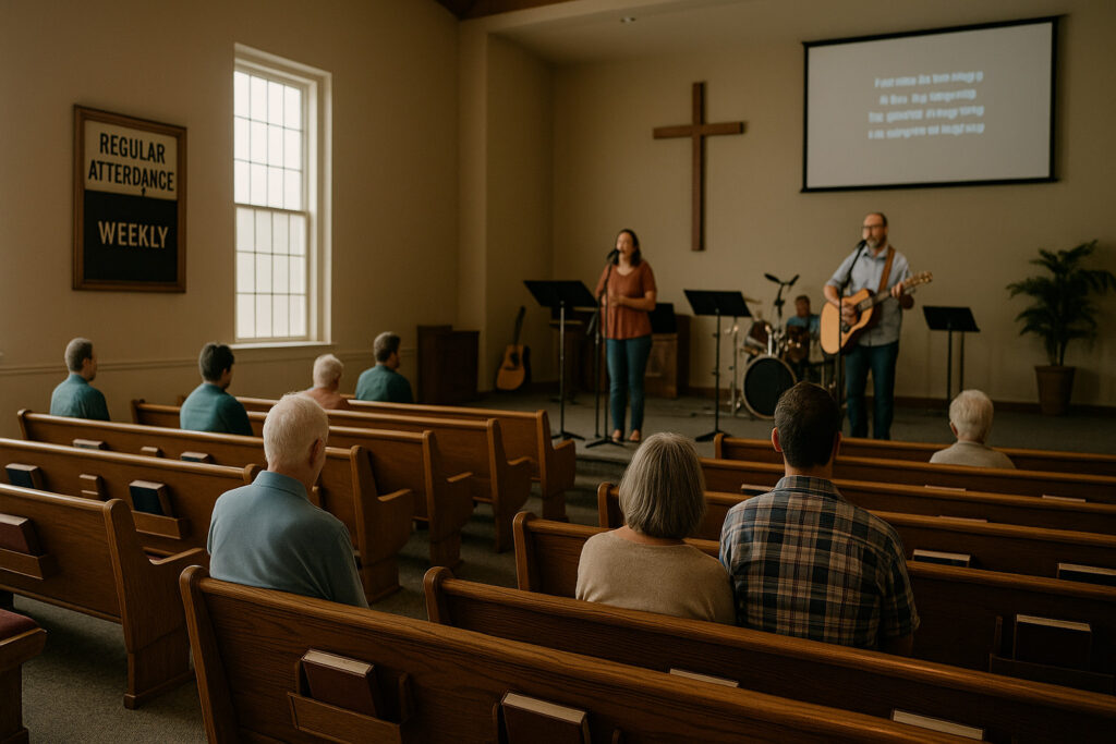 'Regular Church Attendance' Means Weekly ... Yes, Still