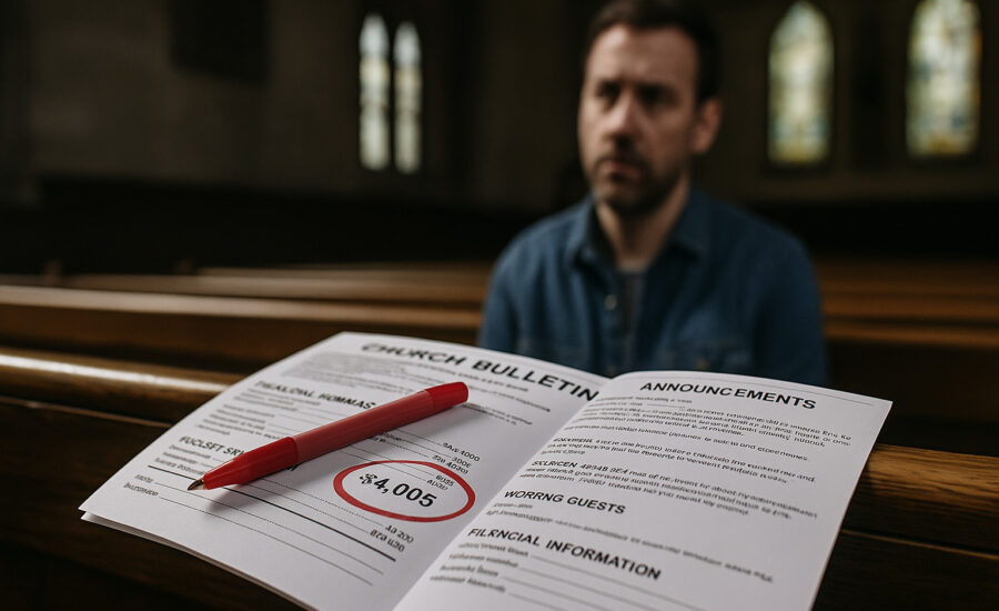 Your Church Bulletin May Be Your "Best" Donation Repellent!