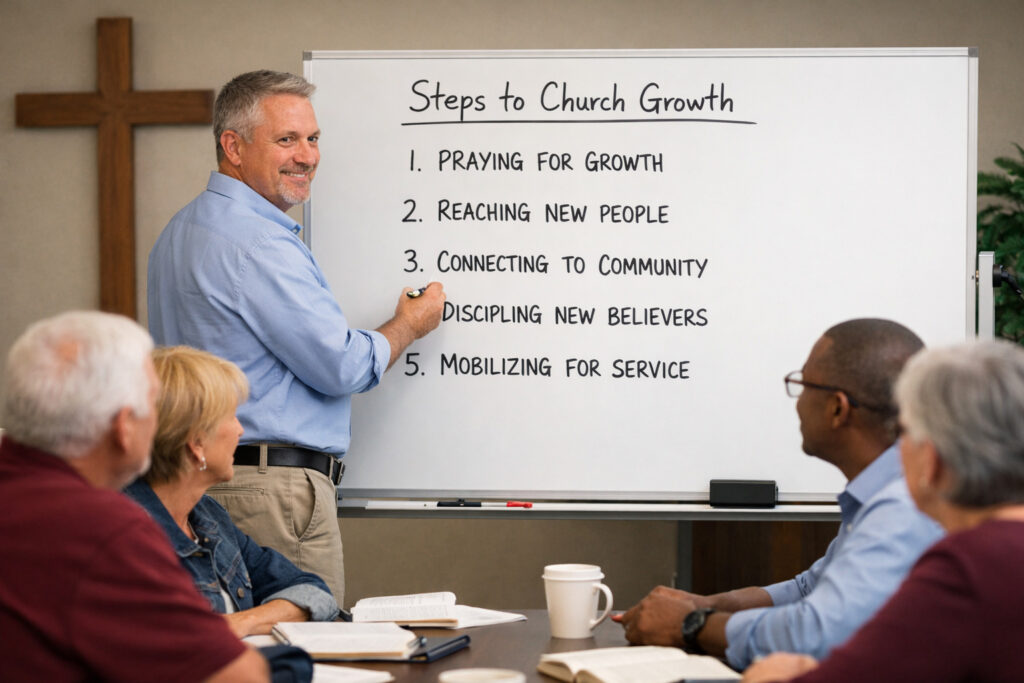 Church Growth By The Numbers: One Step At A Time