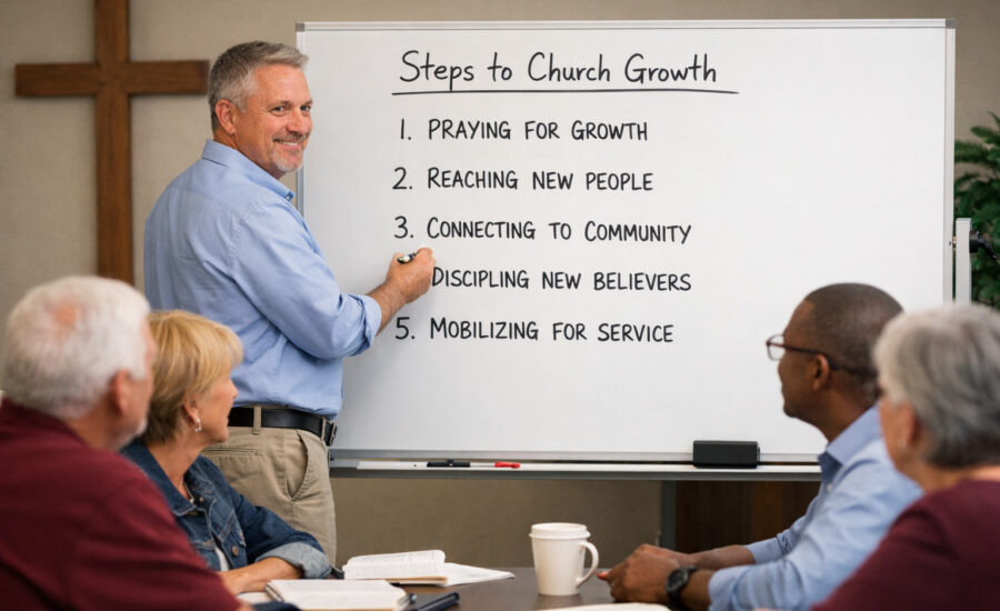 Church Growth By The Numbers: One Step At A Time